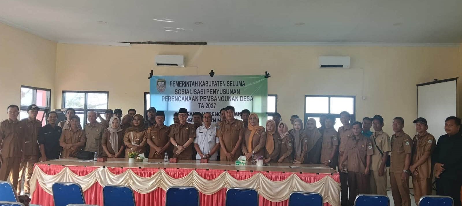 PEMKAB SELUMA GELAR SOSIALISASI PENYUSUNAN PERENCANAAN PEMBANGUNAN DESA TAHUN 2027