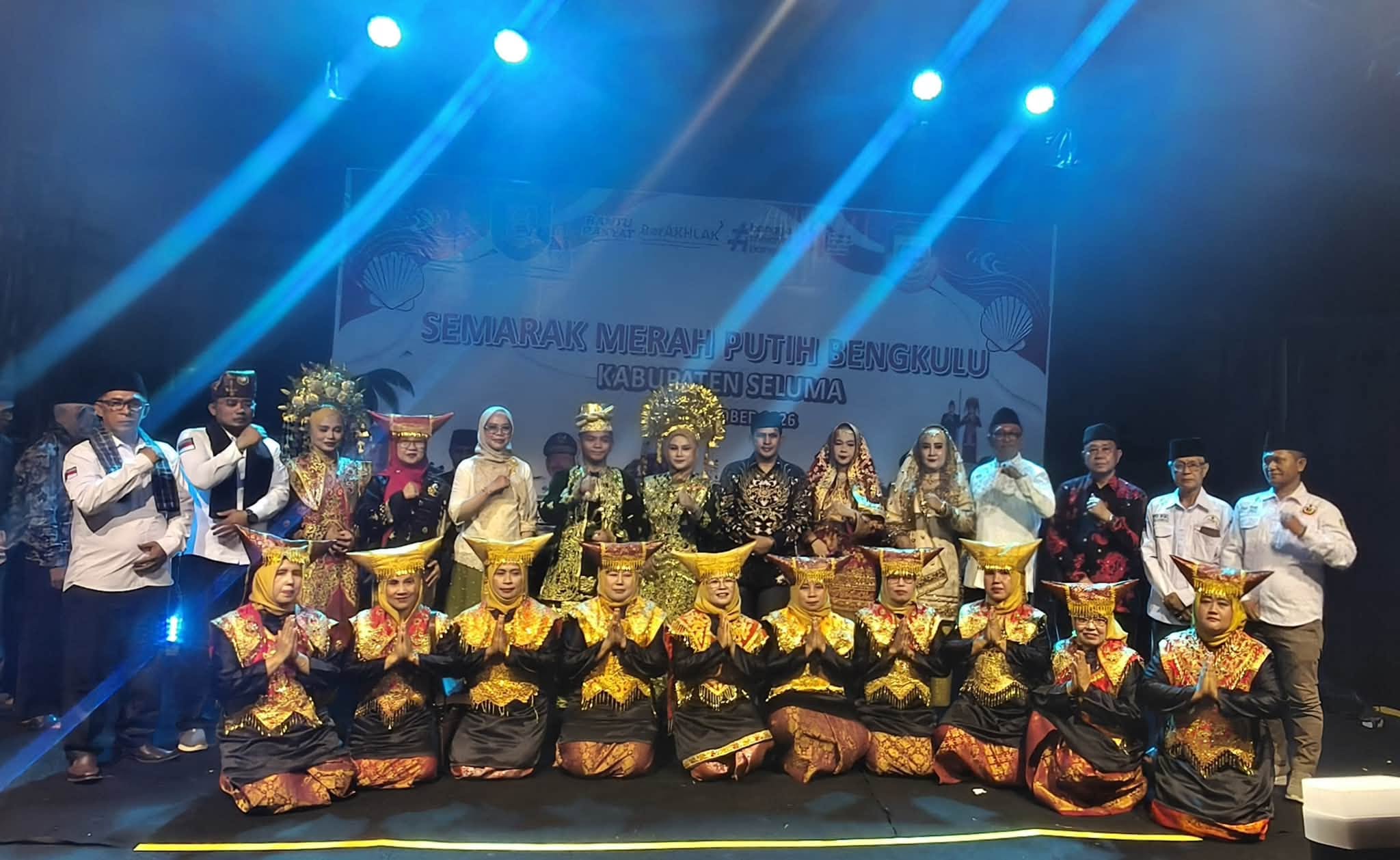 GEBYAR SEMARAK MERAH PUTIH, PENTAS SENI IKM SELUMA MERIAHKAN KEBERAGAMAN BUDAYA