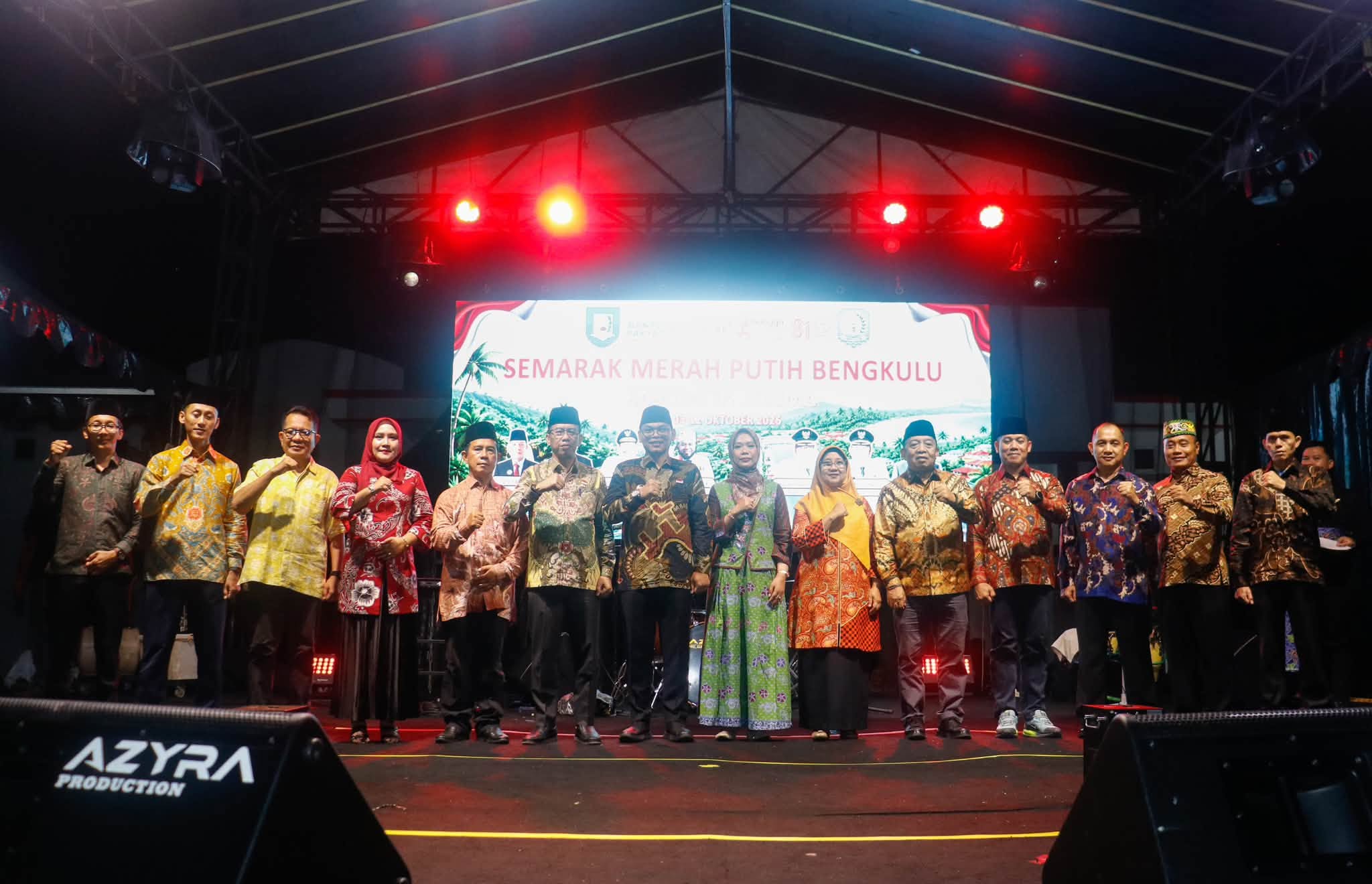 SEMARAK MERAH PUTIH SELUMA DITUTUP MERIAH, BUPATI DORONG UMKM TERUS BERINOVASI