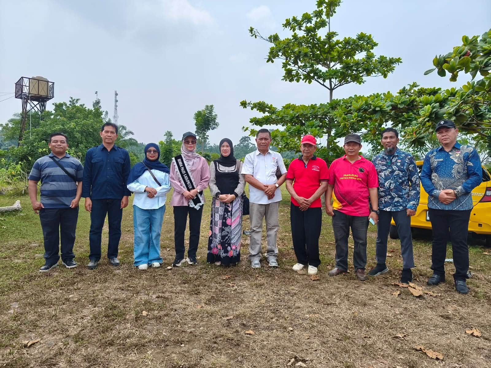 BUNDA PAUD SELUMA TINJAU LOKASI PENETAPAN UNIT SEKOLAH BARU PAUD NEGERI SELUMA