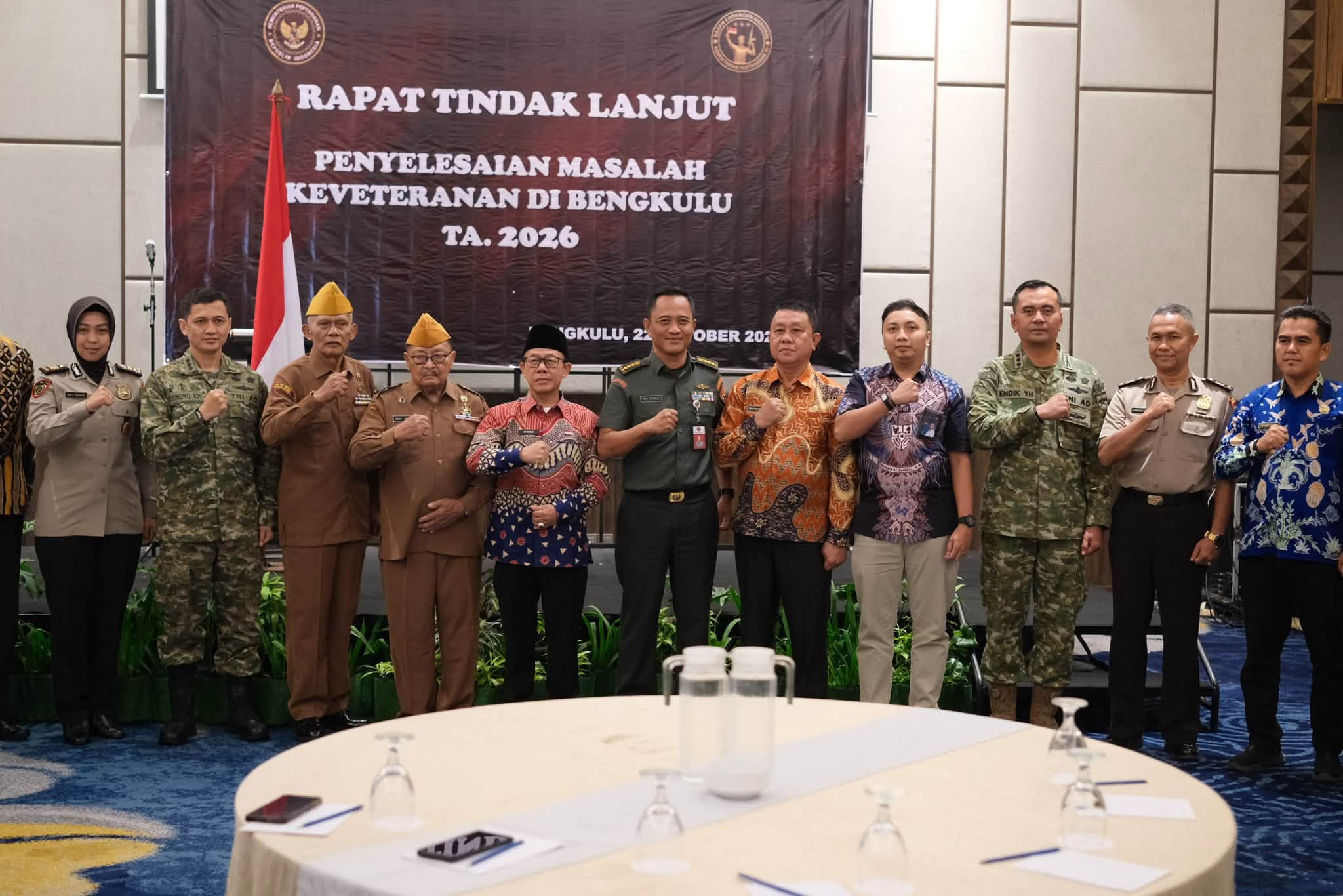 PEMKAB SELUMA DUKUNG PENINGKATAN KESEJAHTERAAN VETERAN