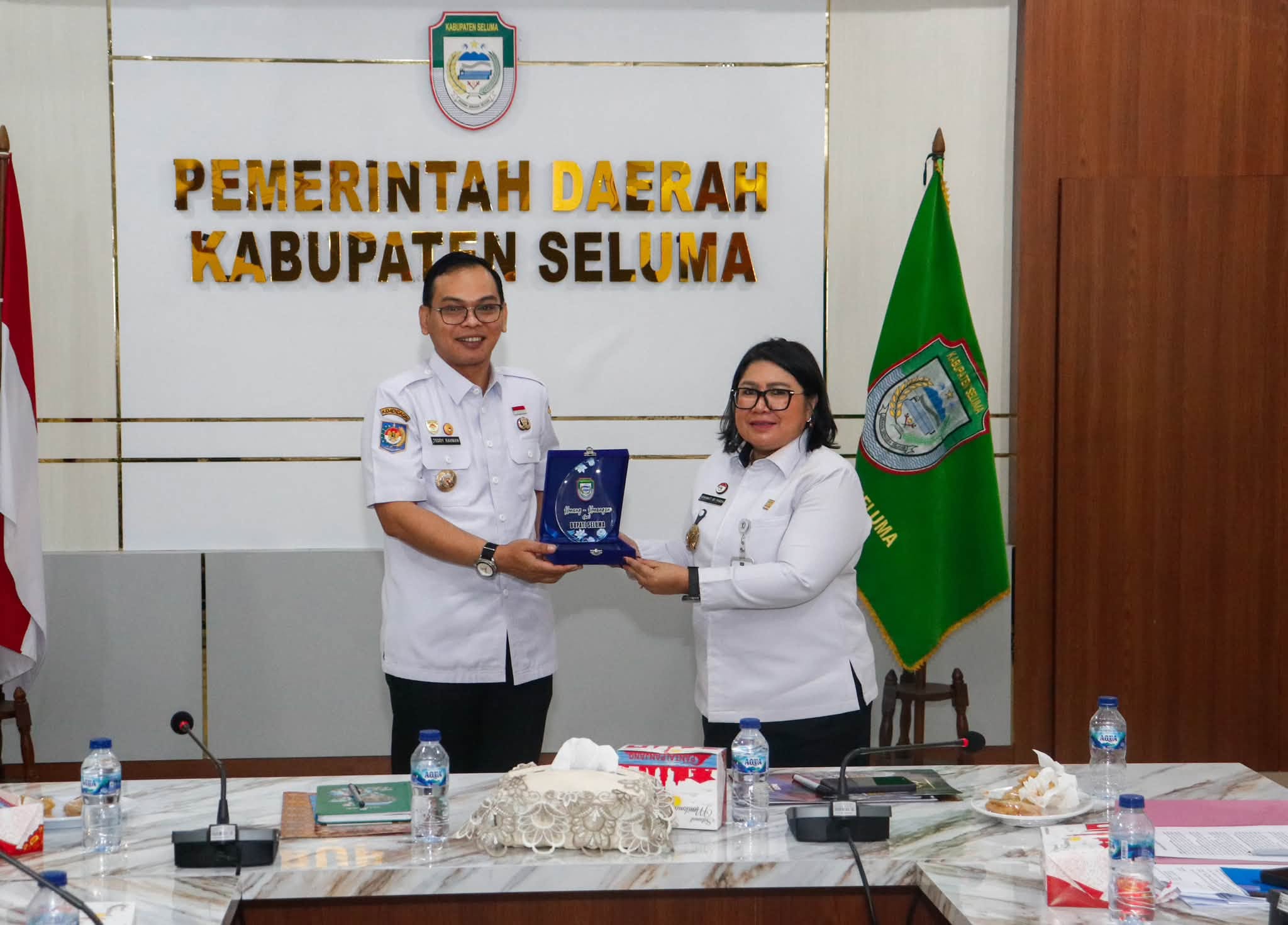 BUPATI SELUMA TERIMA AUDIENSI KAKANWIL KEMENHUM, BAHAS PENGUATAN LEGALITAS HUKUM